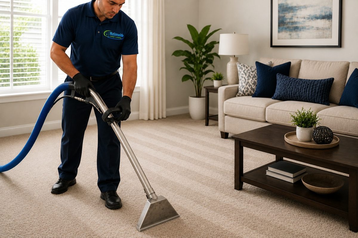 Professional hot water extraction carpet cleaning in the CSRA, Georgia